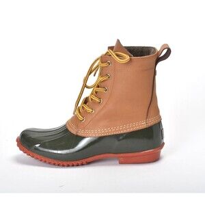 GH Bass & Company Harlequin Duck Boots/Olive Women's Size 9